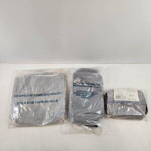 Avon Mystery Bag Bundle Lace Cosmetic Reversible 3 in 1 Go Around Town Backpack